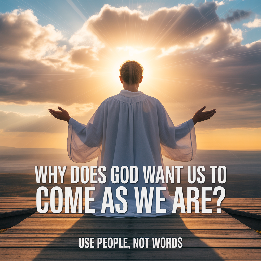 Why Does God Want Us to Come As We Are?