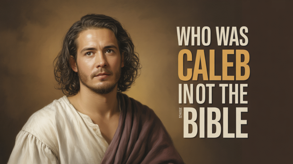 Caleb in the Bible