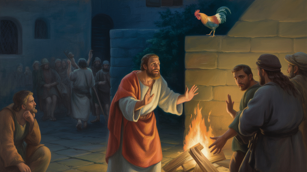 Peter Denied Jesus Three Times