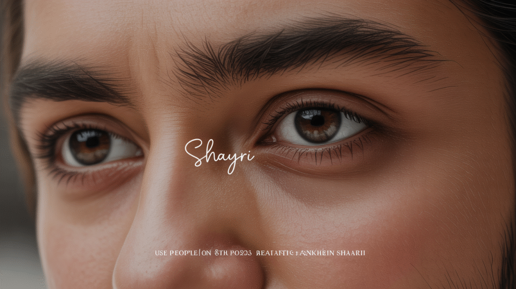 Eyes Inspire Hindi Shayari